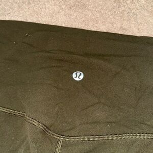 Lululemon army green leggings